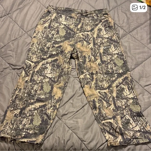 YOUNGLA Men's camo Pants - Picture 2 of 2